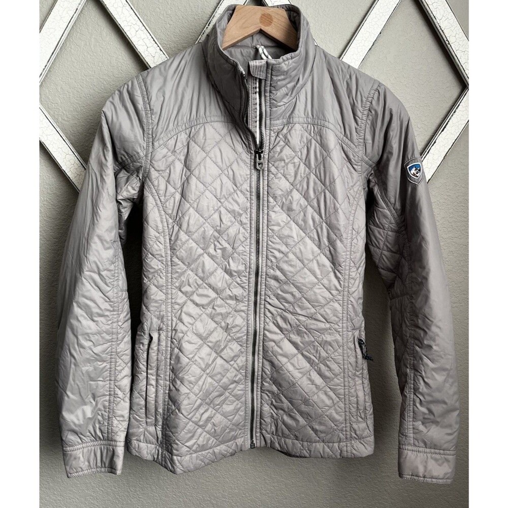 Kuhl Projekt Kadence Women's XS Quilted Puffer Jacket 2113 - Gray